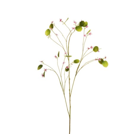 Lot de 24 - Longue branche artificielle de lunaria, 130 cm - violet lilas 