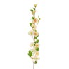 Lot de 6 - Longue branche artificielle d'althea, 150 cm - blanc orange 