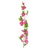 Lot de 6 - Longue branche artificielle d'althea, 150 cm - fuchsia violet 
