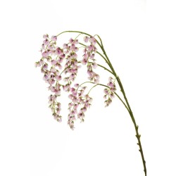 Lot de 12 - Branche suspendue artificielle de glycine, 155 cm - violet lilas 