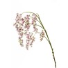 Lot de 12 - Branche suspendue artificielle de glycine, 155 cm - violet lilas 