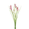 Lot de 24 - Tige artificielle de frésia X3, 63 cm - fuchsia rose 