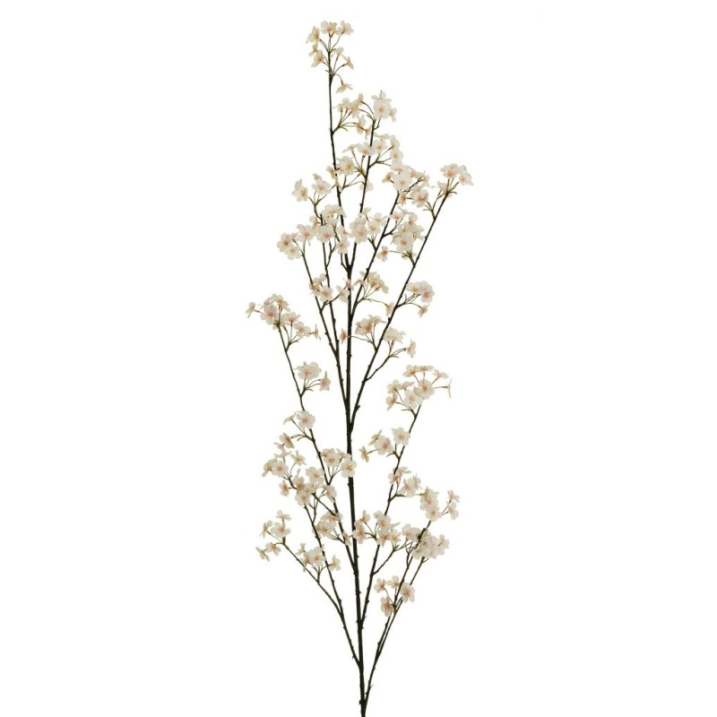 Lot de 12 - Longue branche artificielle de fleurs de pommier, 160 cm - rose clair 
