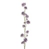 Lot de 12 - Longue branche artificielle de fleurs de pommier, 145 cm - lavande 