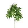 Lot de 6 - Branche artificielle d'aralia géante X3, 140 cm - vert 