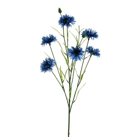Lot de 36 - Tige artificielle de bleuet X4, 69 cm - bleu 
