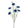 Lot de 36 - Tige artificielle de bleuet X4, 69 cm - bleu 