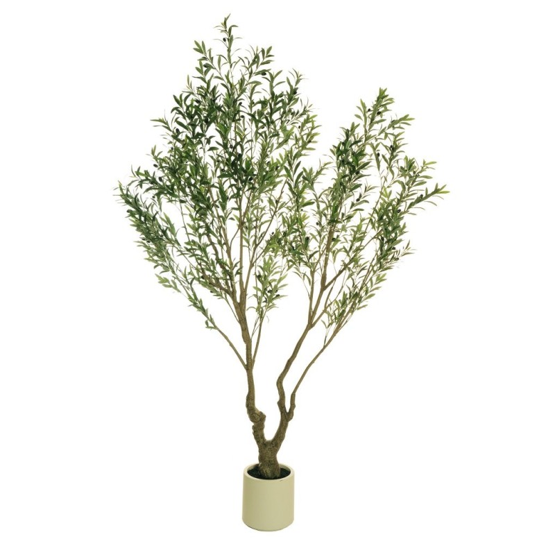Olivier artificiel avec fruits en pot, 240 cm - vert 