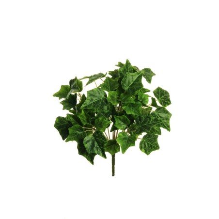 Lot de 24 - Buisson artificiel de lierre toucher réel impression 3D X13, 33 cm - vert 