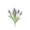 Lot de 24 - Petit buisson artificiel de jacinthe sauvage X6, 39 cm - lavande 