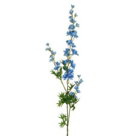 Lot de 24 - Tige artificielle de delphinium speronella X3, 86 cm - bleu clair 