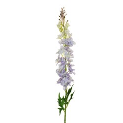 Lot de 18 - Tige artificielle de delphinium, 102 cm - lilas 