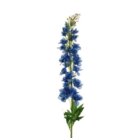 Lot de 18 - Tige artificielle de delphinium, 102 cm - bleu 