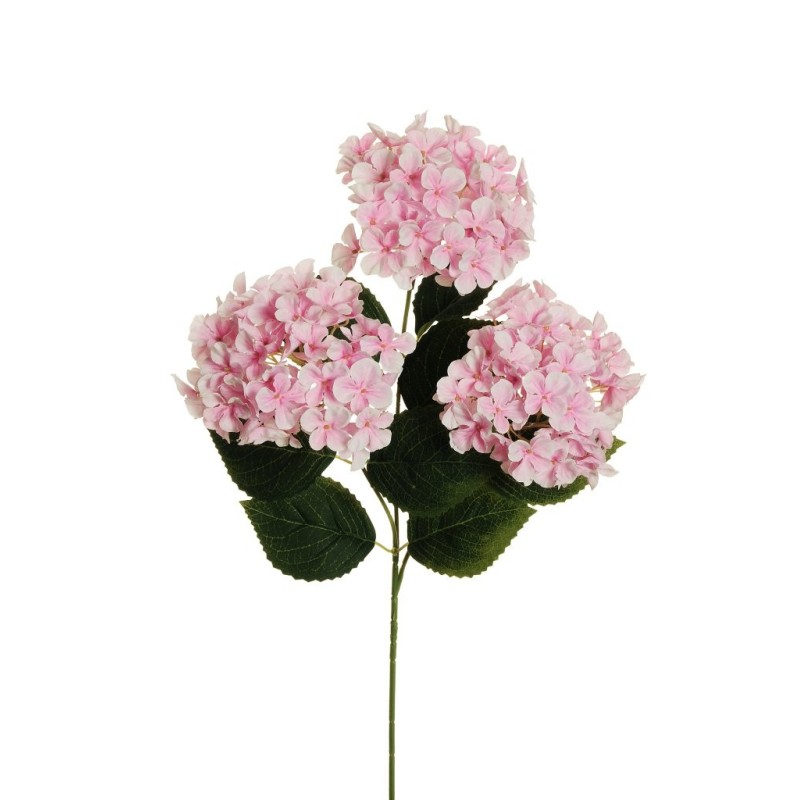 Lot de 12 - Tige artificielle d'hortensia arborescens impression 3D X3, 70 cm - rose 