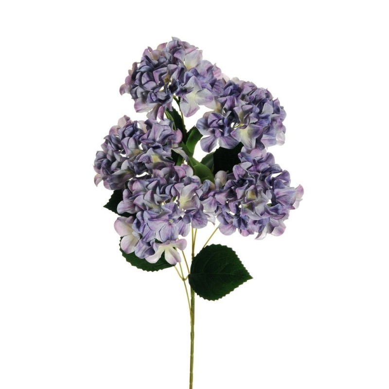 Lot de 12 - Tige artificielle d'hortensia impression 3D X5, 70 cm - lavande lilas 