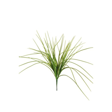 Lot de 36 - Buisson artificiel d'herbe caoutchouc X3, 47 cm - vert 