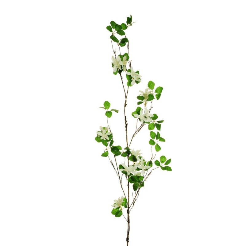 Lot de 24 - Branche artificielle de jasmin, 118 cm - blanc 