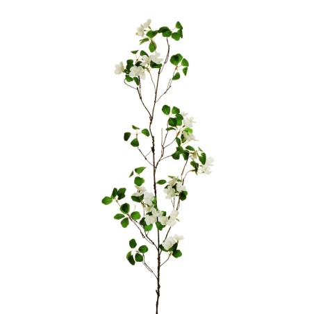 Lot de 24 - Branche artificielle de saponaire, 110 cm - blanc 