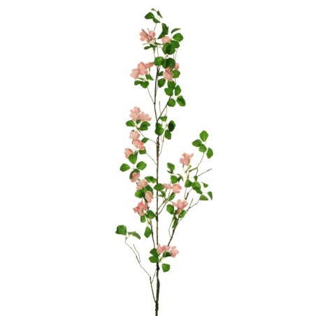 Lot de 24 - Branche artificielle de saponaire, 110 cm - rose 