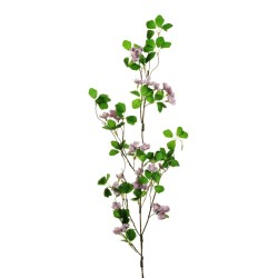 Lot de 24 - Branche artificielle de saponaire, 110 cm - lavande 