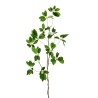 Lot de 24 - Tige artificielle de schefflera toucher réel X3, 80 cm - vert 