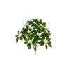 Lot de 30 - Petit buisson artificiel de schefflera toucher réel X12, 41 cm - vert 