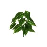 Lot de 24 - Buisson artificiel d'alocasia toucher réel X18, 60 cm - vert 