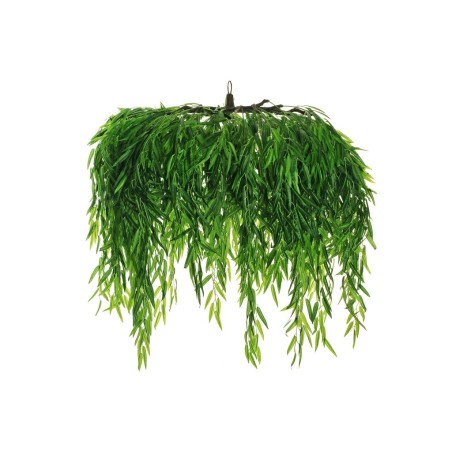 Saule artificiel suspendu en parasol toucher réel D. 120 cm, 105 cm - vert 