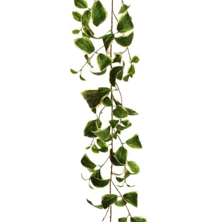 Lot de 12 - Guirlande artificielle d'euonymus, 170 cm - vert jaune 