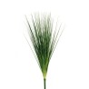 Lot de 12 - Buisson artificiel d'herbe PVC, 75 cm - vert 