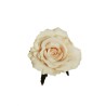 Lot de 48 - Tête artificielle de rose Queen D. 12 cm - chair clair 