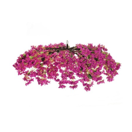 Bougainvillier artificiel suspendu en parasol D. 140 cm - violet 