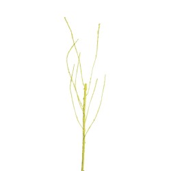 Lot de 60 - Bouquet artificiel mousse X7, 67 cm - jaune clair 