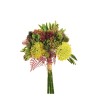 Lot de 12 - Bouquet artificiel avec fleurs gomphrena X6, 35 cm - jaune 
