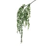 Lot de 6 - Tige suspendue artificielle de pin larix avec pommes de pin, 123 cm - vert 