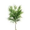 Lot de 6 - Long bouquet artificiel de cyprès caoutchouc X3, 68 cm - vert 
