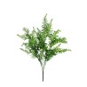 Lot de 12 - Buisson artificiel de fougère X5, 58 cm - vert 