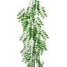 Lot de 30 - Guirlande artificielle d'acacia 720 feuilles, 200 cm - vert 