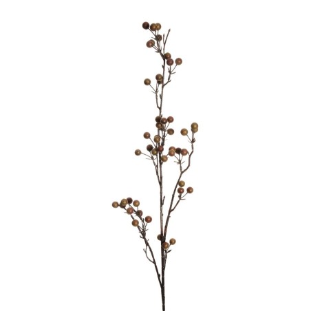 Lot de 24 - Tige artificielle de baies d'automne, 83 cm - vert marron 