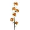 Lot de 24 - Tige artificielle de fleurs de poirier X6, 94 cm - moutarde 