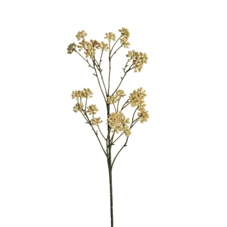Lot de 24 - Tige artificielle de baies, 71 cm - rose crème 