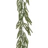 Lot de 16 - Guirlande artificielle de cryptomeria japonica, 160 cm - vert 