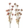 Lot de 24 - Tige artificielle de baies de sorbier japonais X5, 84 cm - marron orange 