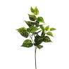 Lot de 24 - Tige artificielle de pothos toucher réel X3, 66 cm - vert jaune 