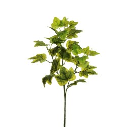 Lot de 24 - Tige artificielle de lierre toucher réel X3, 66 cm - panaché 