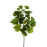 Lot de 24 - Tige artificielle de raisin toucher réel X3, 66 cm - vert 