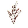 Lot de 16 - Tige artificielle de myrte impression 3D, 92 cm - rouge bordeaux 