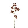 Lot de 24 - Tige artificielle de mûres, 78 cm - bordeaux violet 
