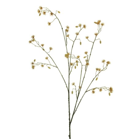 Lot de 12 - Branche artificielle de baies de Noël métallisée, 122 cm - or 