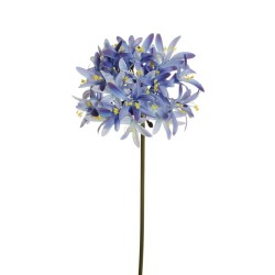 Lot de 12 - Agapanthe artificielle, 82 cm - violet lavande 